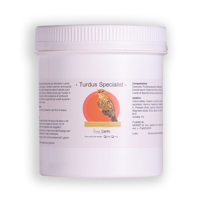 Integratore Turdus Specialist "Canto" - immagine 3